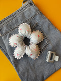 Flower Puffy Scrunchie - XL size